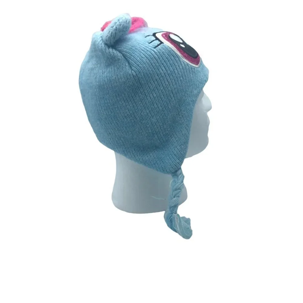 Hasbro My Little Pony Rainbow‎ Dash Peruvian Winter Hat Girls One Size